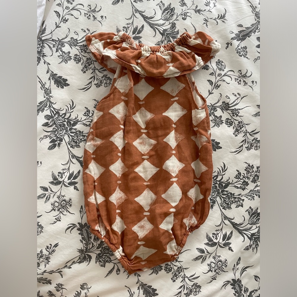 Rylee and Cru 6-12m romper